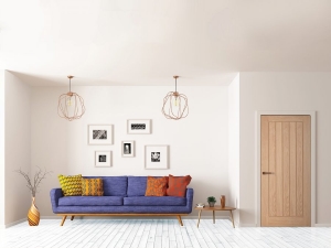 Living room interior 3d rendering